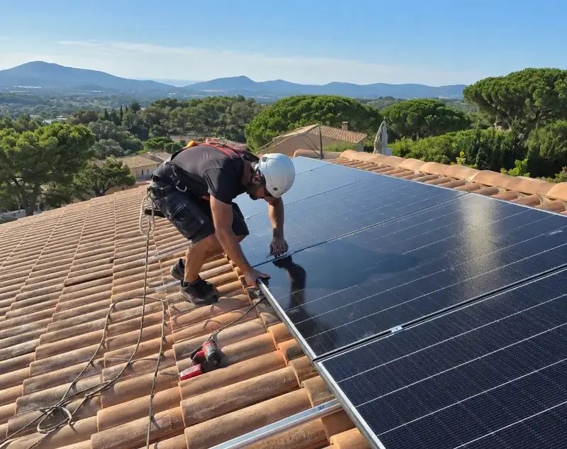 Installateur panneaux solaires Lodève — pose photovoltaïque sur toiture