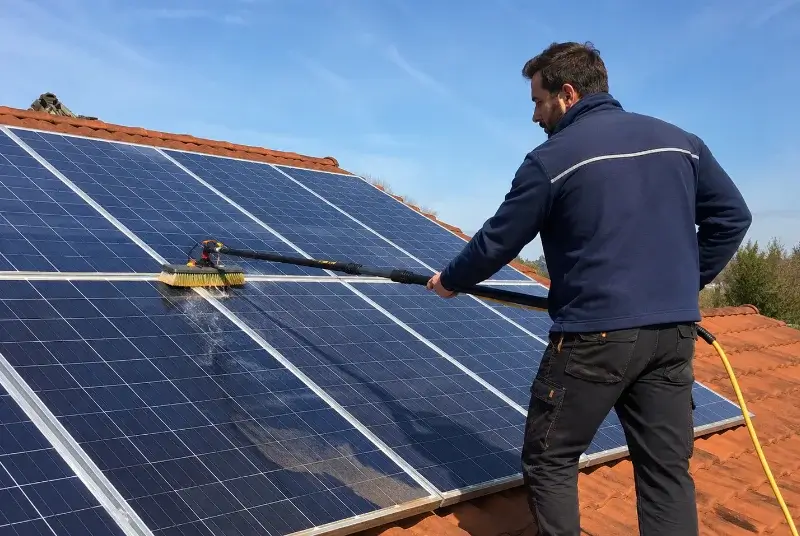 Nettoyage et entretien de panneaux solaires à Lodève