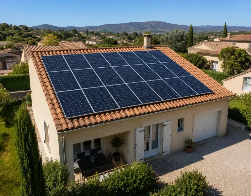 Prime à l'autoconsommation panneaux solaires Lodève — aide financière de l'État